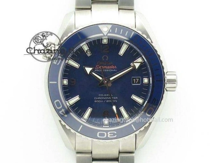 0219 SEAMASTER PLANET OCEAN 6000M ULTRA DEEP 45.5MM SS TF 1:1 BEST EDITION GRAY DIAL ORANGE BEZEL ON SS BRACELET A WellDesigned 7757